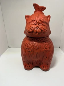 Keksdose Shagy selten Mid Century Pacific Steinzeug. Scarpino USA signiert 1968 - Bild 1 von 19