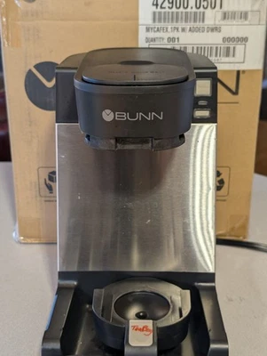 Bunn My Cafe 1 Cup Coffee Maker Model MCU With 4 Trays Tested Working - Image 1 of 4