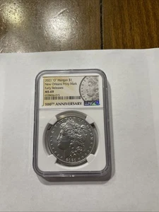 2021-0 Morgan Dollar PCGS MS-69 with Privacy Mark - Picture 1 of 2
