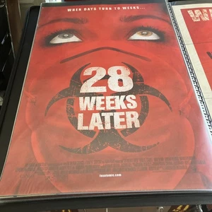Póster original de la película 28 semanas después Advance DS 1 hoja (2007) - Terror - Doble - Imagen 1 de 10