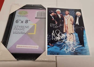 DR WHO LIMITED EDITION PHOTO A5 SIGNED FRAMED £12 GIFT XMAS BOGOF MEMORABILIA FP - Image 1 of 4