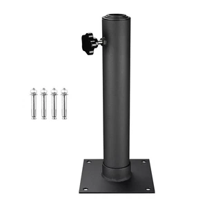 Flagpole Base Dock Deck Mount Windsock Base Umbrella Stand Outdoor Backyard - Picture 1 of 10