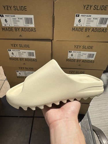 ADIDAS Taglia 6 ✅ Nuovo Yeezy Slide "BONE" 2022 FZ5897