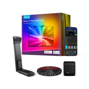 Govee TV Backlight 3 Lite 55-65" RGBICW Wi-Fi LED Strip Light Camera H6099 AD1 - Picture 1 of 7