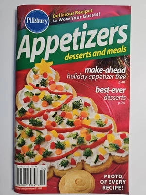 Pillsbury Appetizers Desserts and Meals Recipes For Winter Holiday Dec 2005 #298 - Image 1 of 3