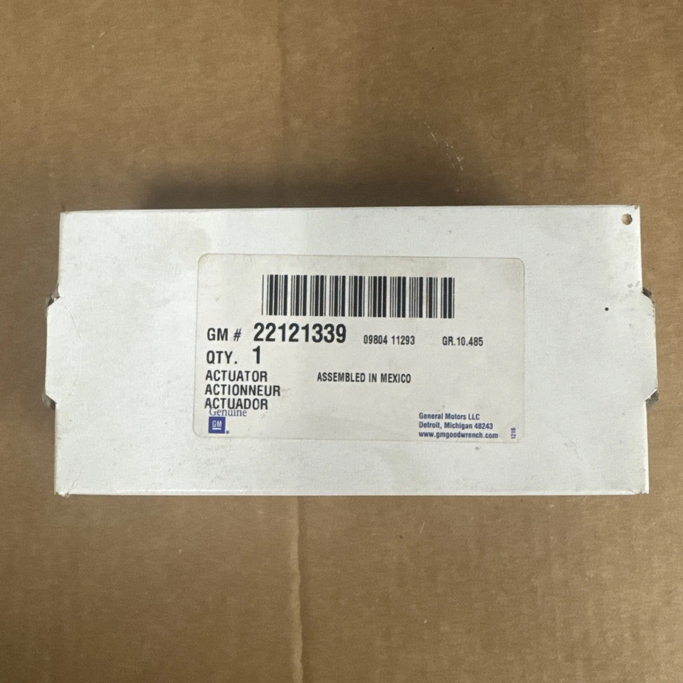 Actuador de cerradura de puerta delantera GM OEM 22121339 Saturn SC SC1 SC2 SL SW Foto 1 de 4