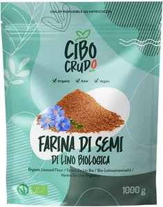 Farina Di Semi Di Lino Macinati Biologici - 1Kg. Farina Low Carb Ricca Di Omega  - Foto 1 di 13