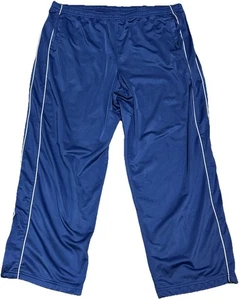 Athletic Works Herren Gr. 3XL Trainingshose royalblau weiß gestreift Gummibund - Bild 1 von 4