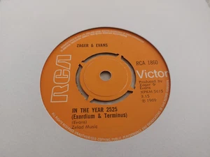 Zager & Evans – In The Year 2525 (Exordium & Terminus) 7" SINGLE EXCELLENT 1969 - Picture 1 of 2
