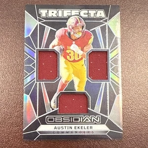 2024 Panini Obsidian Austin Ekeler Trifecta Swatches #TS-AER - Bild 1 von 2