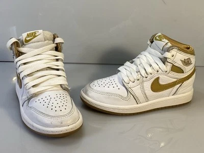 Jordan 1 Retro Alto OG Dorado Metálico (PS) FD2597-107 Talla 11C Foto 1 de 4