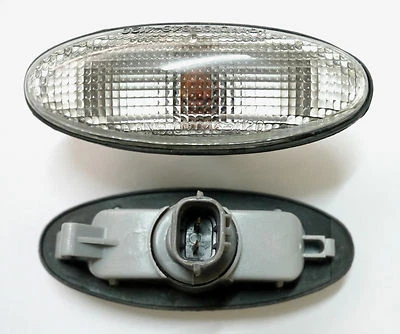 Mazda MX6 RX7 RX-7 323 626 Clear Side Indicators Pair - Image 1 of 2