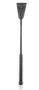 18" Riding Crop Horse Whip Faux Leather Flogger Horse Bondage Sex Restraint US - Picture 1 of 5