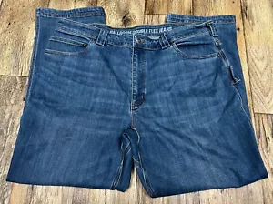 Duluth Trading Ballroom Double Flex Jeans Tag 42/30 Meas 43/30 Stretch Carpenter - Picture 1 of 3