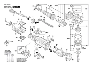 New Bosch 3607031875 Strip brush - Picture 1 of 2