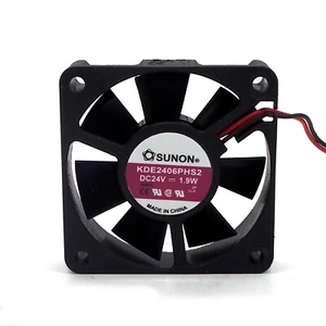 1PZ per ventilatore SUNON KDE2406PHS2 6015 6CM 24V 1,9W - Foto 1 di 2