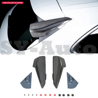 For Porsche Cayenne Coupe 9Y0 2019+ Dry Carbon Rear Trunk Roof Wing Spoiler Lip - Image 1 of 4