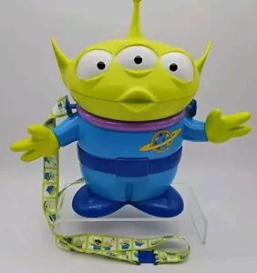 Disney Parks Resort Little Green Alien Popcorn Bucket Toy Story with Lanyard - Picture 1 of 9