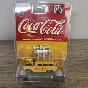 M2 Machines Cocacola 1957 Chevrolet 150 Handyman Station Wagon YR01 - Picture 1 of 3