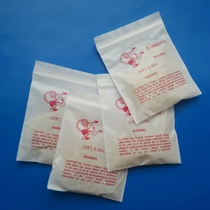 50 Packs Dental Rubber Bands Brace Orthodontic Elastics 3/8" 6.5 Oz Rings Tooth - Picture 1 of 4