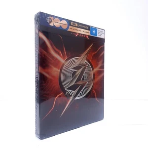 The Flash (2023) | Steelbook | 4k UHD & Blu-ray | Roadshow, 2023 | Sealed - Picture 1 of 3