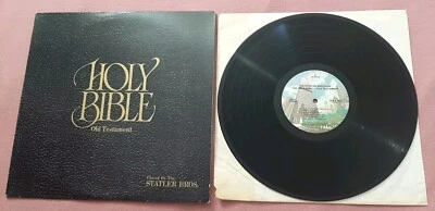 The Statler Brothers LP The Holy Bible Old Testament 1975 Mercury SRM-1-1051 ex - Image 1 of 3