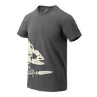 Helikon-Tex Logo T-Shirt - Full Body Skeleton Shadow Grey