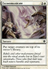 EXCOMMUNICATE FOIL Shards of Alara MTG Magic the Gathering Cards DJMagic