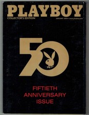PLAYBOY MAGAZINE JANUARY 2004 50th Anniversary ISSUE W/CF VERYGOOD/CONDITION 