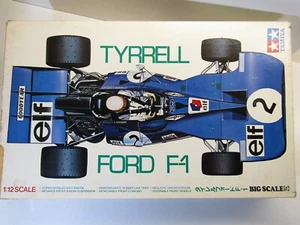 Tamiya 1:12 Scale Tyrrell 003 Ford F-1 Model Kit # BS1209*2500 Vintage - Photo 1/12