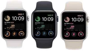 Apple Watch SE 2. generacji 44mm GPS Cellular Aluminium Space Gray Starlight Silver - Zdjęcie 1 z 4