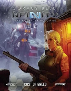 Infinity RPG - Costo de codicia - Modiphius MUH050230 - Corvus Belli - Imagen 1 de 1
