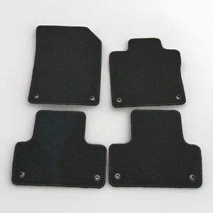 VOLVO XC60 FLOOR MATS OEM GENUINE 2018-2022 TEXTILE BLACK 32216567 4 PC SET NEW - Picture 1 of 2