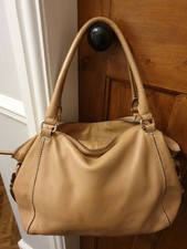 CLARKS Light Tan Brown  Genuine Leather Shoulder Bag