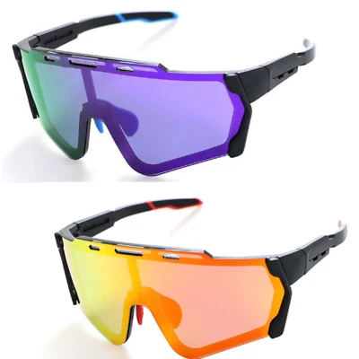 Gafas de sol polarizadas magnéticas para ciclismo Gafas deportivas para correr para bicicleta UV400 Foto 1 de 4