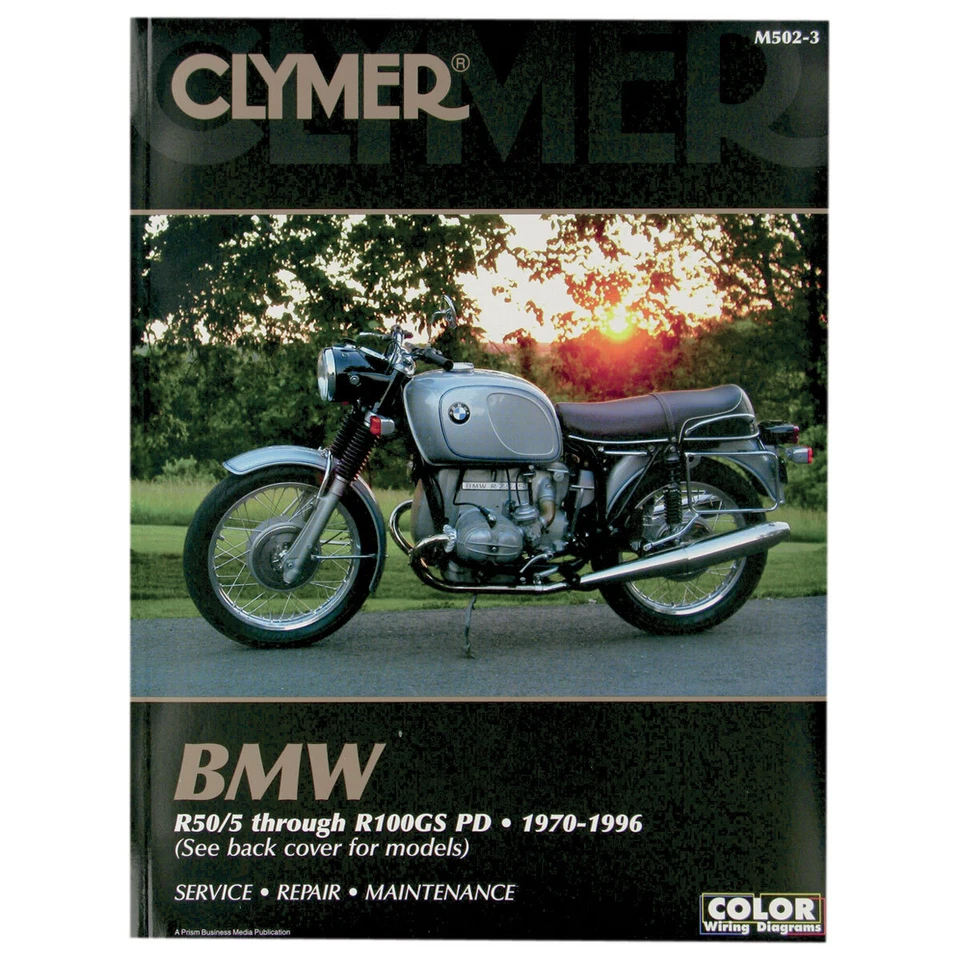 Manual de reparación/servicio Clymer '70-96 BMW R50 - R100 modelos (M502-3) Foto 1 de 1