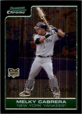 2006 Bowman Chrome Draft #5 Melky Cabrera (RC)