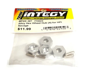 Alloy 14mm Hex Wheel Hub (4) for HPI Savage 21 & 25 - Picture 1 of 1