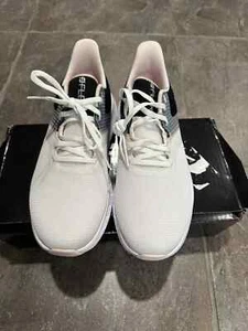 New! FootJoy FJ Flex Women’s 9W Spikeless Golf Shoes White Black Pink - Picture 1 of 5
