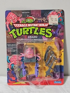 TMNT Krang Figur Neu in Verpackung 1989 Playmates. Paket Gebrauchsspuren. Teenage Mutant Ninja Turtles - Bild 1 von 6