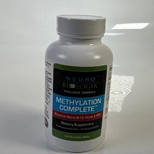 Neurobiologix METHYLATION COMPLETE Dietary Supplement 120 Tablets Exp 2027 - Picture 1 of 4