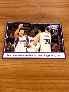2005 Rittenhouse WNBA Playoffs Sacramento defeats Los Angeles, 2-1 # P3 - Picture 1 of 1