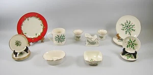 Lenox HOLIDAY Porzellan Konvolut 15 Geschirr/Geschirrteile Teller, Untersetzer++ - Bild 1 von 4