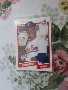 1990 Fleer - #548 Sammy Sosa (RC) Error Card wrong DOB - Picture 1 of 4
