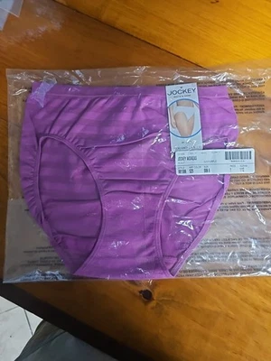 JOCKEY BRAGUITA HIPSTER MUJER ACANALADA MATE Y BRILLO, TALLA 6 Púrpura Foto 1 de 3