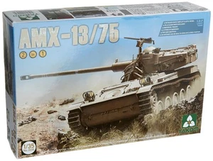 TAKOM 1/35 AMX-13/75 Israel Defense Forces Light Tank 2in1 Plastic Model TKO2036 - Imagen 1 de 2