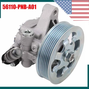 Power Steering Pump With Pulley For Acura RSX TSX Honda Accord CR-V Element P/S - Bild 1 von 13
