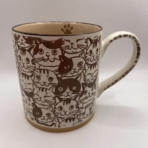 CATS Coffee Mug Raised Embossed Design New 16 0z + 2023 - Picture 1 of 3