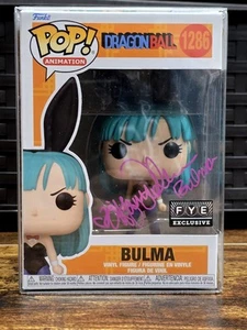 JSA Signed Funko Pop! Dragon Ball Bulma FYE (Exclusive) #1286 Tiffany Vollmer - Picture 1 of 6