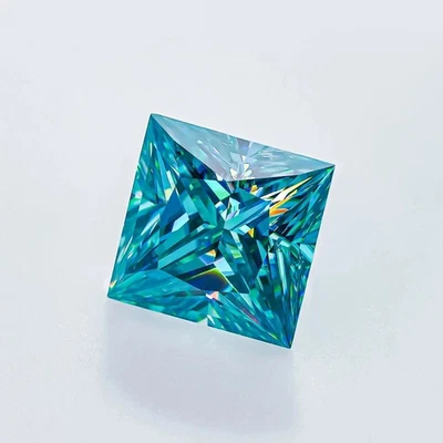 Lab Grown 3.04 Ct PRINCESS Cut CVD Diamond D Color VSS1 Clarity Certified - Image 1 of 4